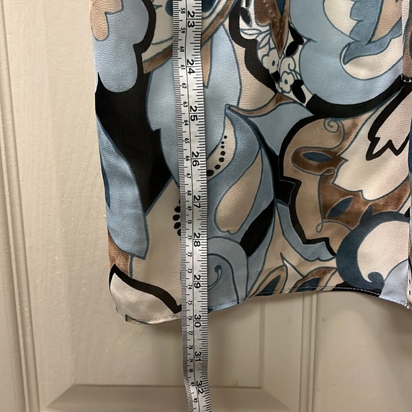 Daisy Fuentes 1X floral spaghetti adjustable straps new with tag 100% polyester - Picture 6 of 7